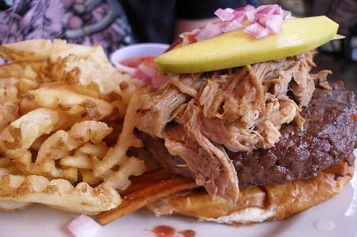 Jamaican Pearl burger